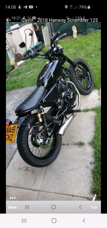 hanway scrambler 125cc